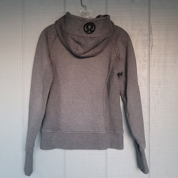 Lululemon Special Edition Campus Wear Heathered Scuba Hood Sparkle Jacket. Sz 6 - Picture 3 of 6